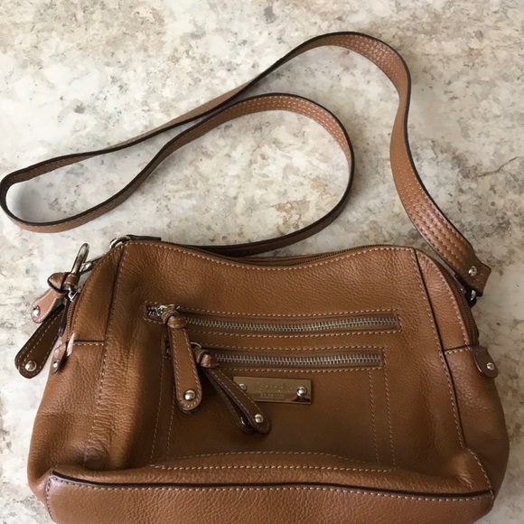 Tignanello Bags Tignanello Brown Leather Crossbody Purse Poshmark
